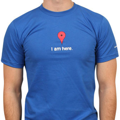 谷歌地图T恤